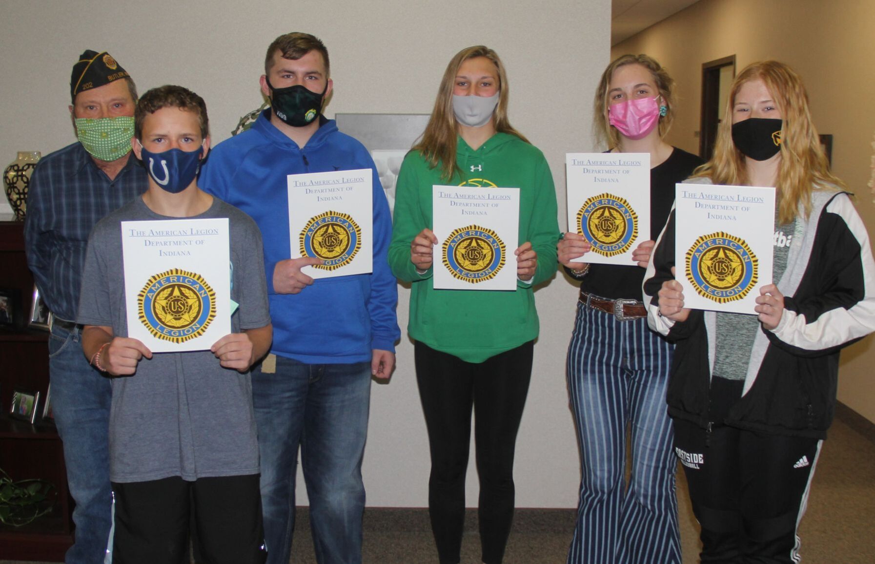 School, district winners on Americanism test